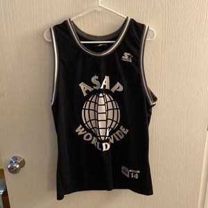 A$AP Worldwide jersey. Size M. Barely worn.